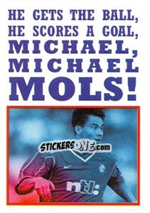 Sticker ...Michael, Michael Mols! - Rangers Fc 2000-2001 - Panini