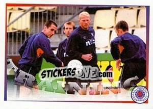 Sticker Learning the Drills... - Rangers Fc 2000-2001 n. 100 - Panini