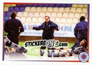 Sticker Fun and Games... (Dick Advocaat) - Rangers Fc 2000-2001 - Panini