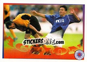 Sticker Taking the Michael... (Michael Mols) - Rangers Fc 2000-2001 n. 110 - Panini