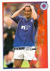 Sticker Head-ing for Glory (Michael Mols) - Rangers Fc 2000-2001 n. 113 - Panini