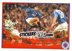 Sticker New life, New jersey... (Claudio Reyna) - Rangers Fc 2000-2001 n. 116 - Panini