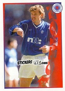 Figurina Proving a point... (Andrei Kanchelskis) - Rangers Fc 2000-2001 - Panini