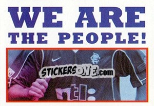 Sticker We are the People!