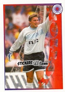 Sticker Proving a point... (Stefan Klos) - Rangers Fc 2000-2001 n. 125 - Panini