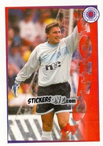 Figurina Proving a point... (Stefan Klos) - Rangers Fc 2000-2001 - Panini