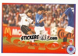 Sticker Pain in Spain... (Michael Mols) - Rangers Fc 2000-2001 n. 126 - Panini