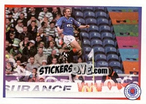 Sticker Flying Finn... (Jonatan Johansson) - Rangers Fc 2000-2001 - Panini
