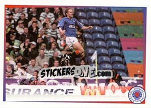 Sticker Flying Finn... (Jonatan Johansson) - Rangers Fc 2000-2001 n. 129 - Panini
