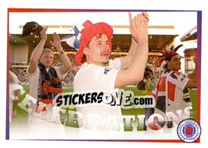 Sticker Hat'S The Way To Do It... (Andrei Kanchelskis) - Rangers Fc 2000-2001 n. 131 - Panini