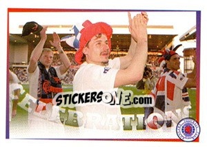 Sticker Hat'S The Way To Do It... (Andrei Kanchelskis) - Rangers Fc 2000-2001 - Panini