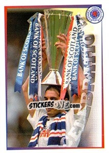 Sticker Two in a row!... (Lorenzo Amoruso) - Rangers Fc 2000-2001 n. 132 - Panini