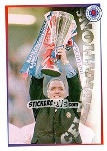 Sticker The Little General... (Dick Advocaat) - Rangers Fc 2000-2001 n. 133 - Panini