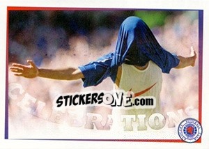 Sticker I like it Nike that... (Giovanni van Bronckhorst) - Rangers Fc 2000-2001 n. 137 - Panini