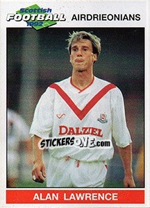 Cromo Alan Lawrence - Scottish Football 1991-1992 - Panini