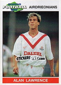 Sticker Alan Lawrence - Scottish Football 1991-1992 n. 20 - Panini