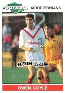 Sticker Owen Coyle - Scottish Football 1991-1992 - Panini