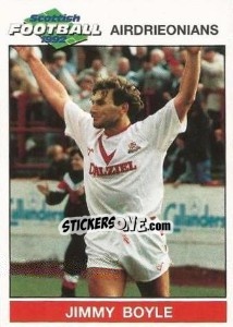 Sticker Jimmy Boyle - Scottish Football 1991-1992 - Panini