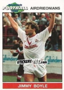 Sticker Jimmy Boyle - Scottish Football 1991-1992 n. 24 - Panini