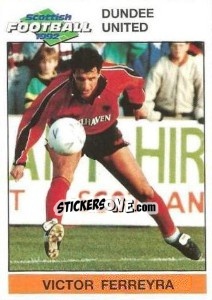 Sticker Victor Ferreyra - Scottish Football 1991-1992 - Panini