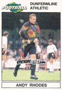 Sticker Andy Rhodes - Scottish Football 1991-1992 n. 50 - Panini