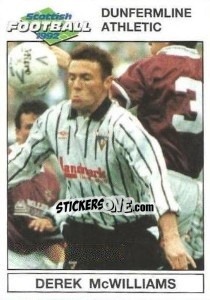 Sticker Derek McWilliams - Scottish Football 1991-1992 - Panini
