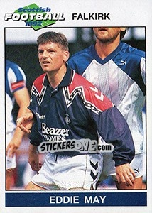 Cromo Eddie May - Scottish Football 1991-1992 - Panini