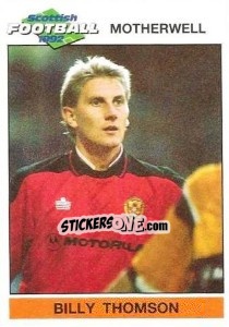 Cromo Billy Thomson - Scottish Football 1991-1992 - Panini