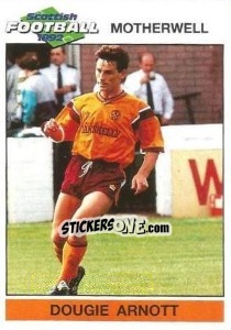 Figurina Dougie Arnott - Scottish Football 1991-1992 - Panini