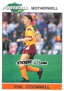 Sticker Phil O'Donnell - Scottish Football 1991-1992 - Panini