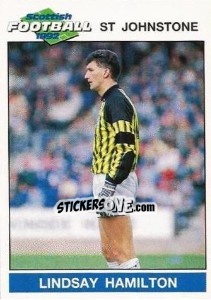 Sticker Lindsay Hamilton - Scottish Football 1991-1992 - Panini