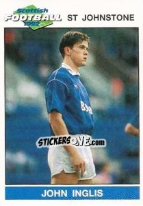 Sticker John Inglis - Scottish Football 1991-1992 n. 124 - Panini