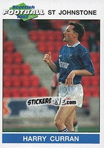 Cromo Harry Curran - Scottish Football 1991-1992 - Panini