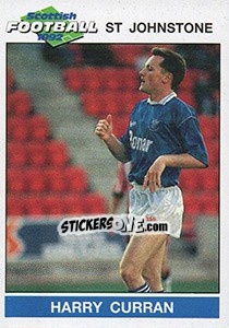 Sticker Harry Curran - Scottish Football 1991-1992 n. 127 - Panini