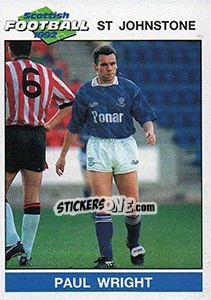 Sticker Paul Wright - Scottish Football 1991-1992 - Panini