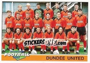 Figurina Squad (Dundee United) - Scottish Football 1991-1992 - Panini