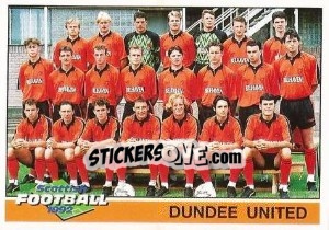 Cromo Squad (Dundee United) - Scottish Football 1991-1992 n. 148 - Panini