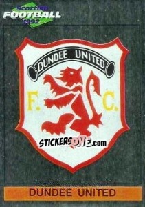 Sticker Crest (Dundee United) - Scottish Football 1991-1992 n. 160 - Panini