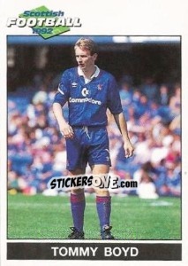 Sticker Tommy Boyd - Scottish Football 1991-1992 n. 170 - Panini