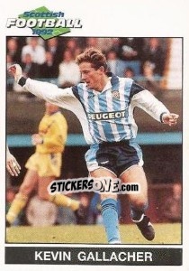 Cromo Kevin Gallacher - Scottish Football 1991-1992 - Panini
