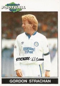 Sticker Gordon Strachan - Scottish Football 1991-1992 - Panini
