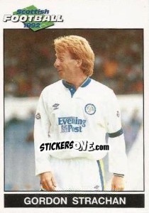 Sticker Gordon Strachan - Scottish Football 1991-1992 n. 173 - Panini