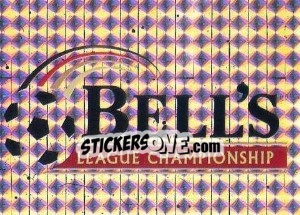 Sticker Bell's League Championship - Scottish Premier Division 1994-1995 - Panini