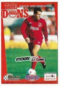 Sticker The Programme Cover - Scottish Premier Division 1994-1995 - Panini