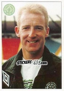 Cromo Tommy Burns (Manager) - Scottish Premier Division 1994-1995 - Panini