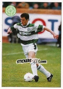 Sticker John Collins - Scottish Premier Division 1994-1995 - Panini