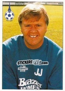 Cromo Jim Jeffries (Manager) - Scottish Premier Division 1994-1995 - Panini