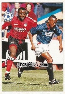 Sticker Richard Cadette - Scottish Premier Division 1994-1995 n. 117 - Panini