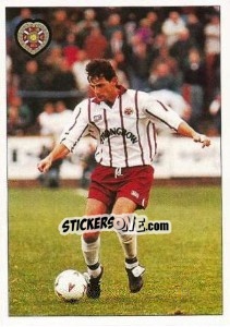 Sticker Heart of Midlothian / Away Strip - Scottish Premier Division 1994-1995 n. 149 - Panini