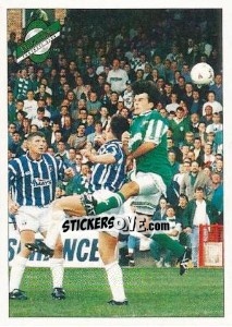 Figurina Darren Jackson - Scottish Premier Division 1994-1995 n. 180 - Panini